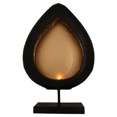 Lesli Living Soportes de vela forma de gota  23x11x41 cm