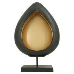 Lesli Living Soportes de vela forma de gota  23x11x41 cm