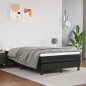vidaXL Cama box spring con colchón cuero sintético negro 120x200 cm vidaXL Cama box spring con colchón cuero sintético negro 120x200 cm