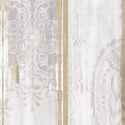 Grosfillex Baldosa de pared Accent 9 uds Taiga 15,4x120 cm