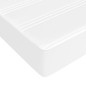 vidaXL Cama box spring con colchón cuero sintético blanco 180x200 cm vidaXL Cama box spring con colchón cuero sintético blanco 180x200 cm