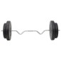vidaXL Juego de barras y mancuernas con discos 120 kg vidaXL Juego de barras y mancuernas con discos 120 kg