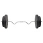 vidaXL Juego de barras y mancuernas con discos 90 kg vidaXL Juego de barras y mancuernas con discos 90 kg