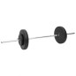 vidaXL Juego de barras y mancuernas con discos 60 kg vidaXL Juego de barras y mancuernas con discos 60 kg