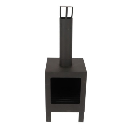 Esschert Design Estufa de terraza S negro