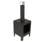 Esschert Design Estufa de terraza S negro