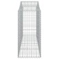 vidaXL Cestas de gaviones 6 uds forma de arco hierro 200x50x120/140 cm vidaXL Cestas de gaviones 6 uds forma de arco hierro 200x50x120/140 cm