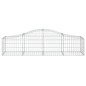 vidaXL Cestas de gaviones 30 uds forma de arco hierro 200x50x40/60 cm vidaXL Cestas de gaviones 30 uds forma de arco hierro 200x50x40/60 cm