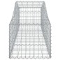 vidaXL Cestas de gaviones 30 uds forma de arco hierro 200x50x40/60 cm vidaXL Cestas de gaviones 30 uds forma de arco hierro 200x50x40/60 cm