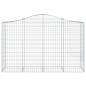 vidaXL Cestas de gaviones 8 uds forma de arco hierro 200x50x120/140 cm vidaXL Cestas de gaviones 8 uds forma de arco hierro 200x50x120/140 cm