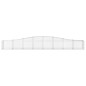 vidaXL Cestas de gaviones 8 uds forma de arco hierro 400x50x40/60 cm vidaXL Cestas de gaviones 8 uds forma de arco hierro 400x50x40/60 cm