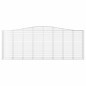 vidaXL Cestas gaviones 9 uds forma de arco hierro 400x50x140/160 cm vidaXL Cestas gaviones 9 uds forma de arco hierro 400x50x140/160 cm
