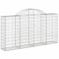 vidaXL Cestas de gaviones 7 uds forma de arco hierro 200x30x100/120 cm vidaXL Cestas de gaviones 7 uds forma de arco hierro 200x30x100/120 cm