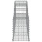 vidaXL Cestas de gaviones 13 uds forma de arco hierro 300x30x40/60 cm vidaXL Cestas de gaviones 13 uds forma de arco hierro 300x30x40/60 cm