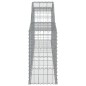 vidaXL Cestas de gaviones 7 uds forma de arco hierro 300x30x60/80 cm vidaXL Cestas de gaviones 7 uds forma de arco hierro 300x30x60/80 cm