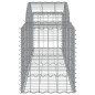 vidaXL Cestas de gaviones 11 uds forma de arco hierro 200x50x60/80 cm vidaXL Cestas de gaviones 11 uds forma de arco hierro 200x50x60/80 cm