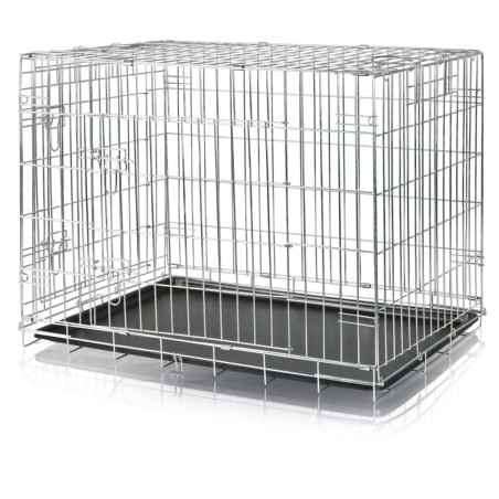 TRIXIE Perrera para casa galvanizada 93x69x62 cm