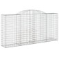 vidaXL Cestas gaviones 7 uds forma de arco hierro 300x50x140/160 cm vidaXL Cestas gaviones 7 uds forma de arco hierro 300x50x140/160 cm