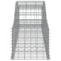 vidaXL Cestas de gaviones 8 uds forma de arco hierro 300x50x40/60 cm vidaXL Cestas de gaviones 8 uds forma de arco hierro 300x50x40/60 cm