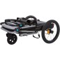 TRIXIE Remolque de bicicleta para perros gris L TRIXIE Remolque de bicicleta para perros gris L