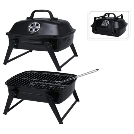 ProGarden Barbacoa portátil negro