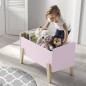 Vipack Caja para juguetes Kiddy madera rosa envejecido Vipack Caja para juguetes Kiddy madera rosa envejecido
