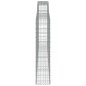 vidaXL Cestas de gaviones 2 uds forma de arco hierro 400x30x140/160 cm vidaXL Cestas de gaviones 2 uds forma de arco hierro 400x30x140/160 cm