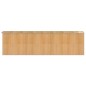 vidaXL Cobertizo jardín acero galvanizado marrón claro 192x689x223 cm