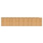 vidaXL Cobertizo jardín acero galvanizado marrón claro 192x938x223 cm vidaXL Cobertizo jardín acero galvanizado marrón claro 192x938x223 cm