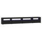 vidaXL Mueble de TV con luces LED Negro 270x35x40 cm vidaXL Mueble de TV con luces LED Negro 270x35x40 cm
