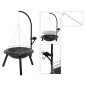 ProGarden Brasero con barbacoa BBQ 55 cm ProGarden Brasero con barbacoa BBQ 55 cm