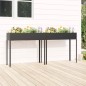 vidaXL Jardineras 2 unidades acero galvanizado gris antracita vidaXL Jardineras 2 unidades acero galvanizado gris antracita