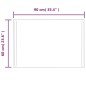 vidaXL Espejo de baño con LED 60x90 cm vidaXL Espejo de baño con LED 60x90 cm
