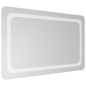 vidaXL Espejo de baño con LED 50x80 cm vidaXL Espejo de baño con LED 50x80 cm