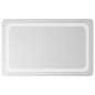 vidaXL Espejo de baño con LED 50x80 cm vidaXL Espejo de baño con LED 50x80 cm