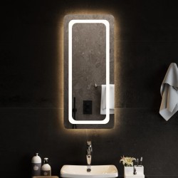 vidaXL Espejo de baño con LED 40x90 cm