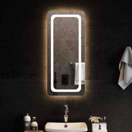 vidaXL Espejo de baño con LED 40x90 cm