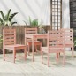 vidaXL Juego de comedor para jardín 5 pzas madera maciza Douglas vidaXL Juego de comedor para jardín 5 pzas madera maciza Douglas