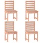 vidaXL Juego de comedor para jardín 5 pzas madera maciza Douglas vidaXL Juego de comedor para jardín 5 pzas madera maciza Douglas