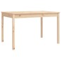 vidaXL Juego de comedor de jardín 4 piezas madera maciza de pino vidaXL Juego de comedor de jardín 4 piezas madera maciza de pino