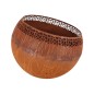 Esschert Design Brasero en forma de bola con puntitos color óxido Esschert Design Brasero en forma de bola con puntitos color óxido
