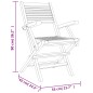 vidaXL Juego de comedor para jardín 5 piezas madera maciza de teca vidaXL Juego de comedor para jardín 5 piezas madera maciza de teca