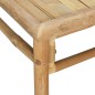 vidaXL Set de muebles de jardín 7 piezas bambú y cojines gris claro vidaXL Set de muebles de jardín 7 piezas bambú y cojines gris claro