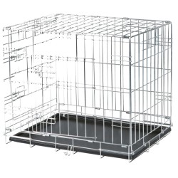 TRIXIE Perrera para casa galvanizada 64x54x48 cm