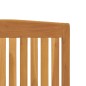 vidaXL Sillas de jardín reclinables 8 unidades madera maciza de teca vidaXL Sillas de jardín reclinables 8 unidades madera maciza de teca