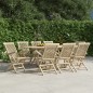vidaXL Sillas de jardín plegables 8 uds madera maciza teca 56x61x89 cm vidaXL Sillas de jardín plegables 8 uds madera maciza teca 56x61x89 cm