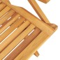 vidaXL Juego de comedor para jardín 5 piezas madera maciza de teca vidaXL Juego de comedor para jardín 5 piezas madera maciza de teca