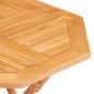 vidaXL Juego de comedor para jardín 5 piezas madera maciza de teca vidaXL Juego de comedor para jardín 5 piezas madera maciza de teca