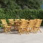 vidaXL Sillas de jardín plegables 8 uds madera maciza teca 56x63x90 cm vidaXL Sillas de jardín plegables 8 uds madera maciza teca 56x63x90 cm