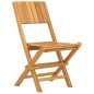 vidaXL Sillas de jardín plegables 4 uds madera maciza teca 47x61x90 cm vidaXL Sillas de jardín plegables 4 uds madera maciza teca 47x61x90 cm
